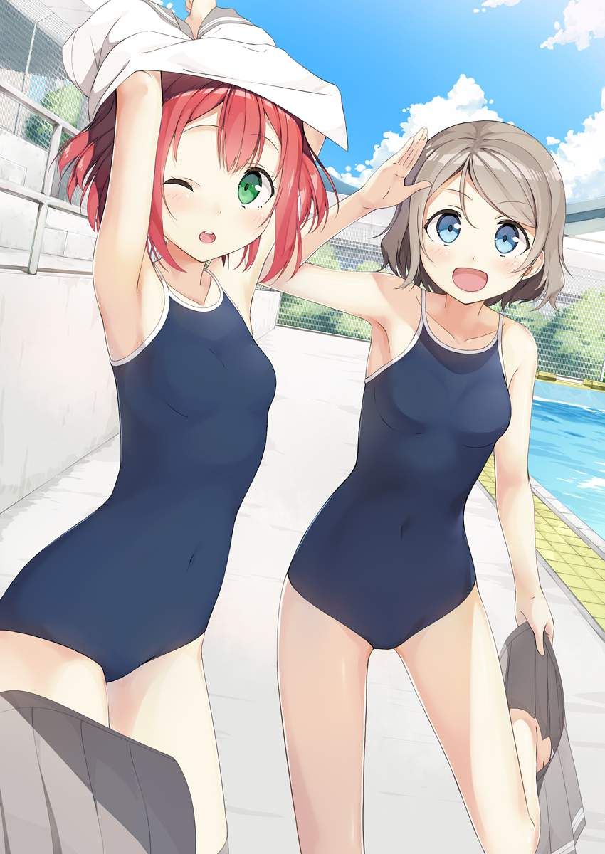 スクール水着の女の子のエロ画像１